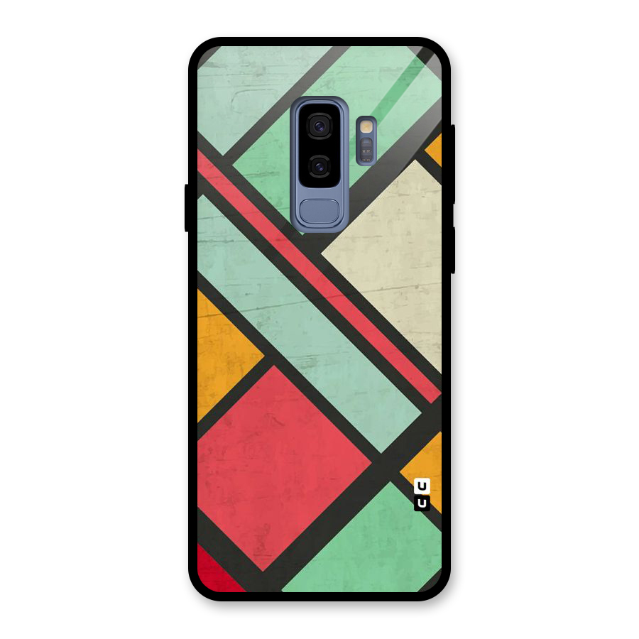 Check Colors Glass Back Case for Galaxy S9 Plus
