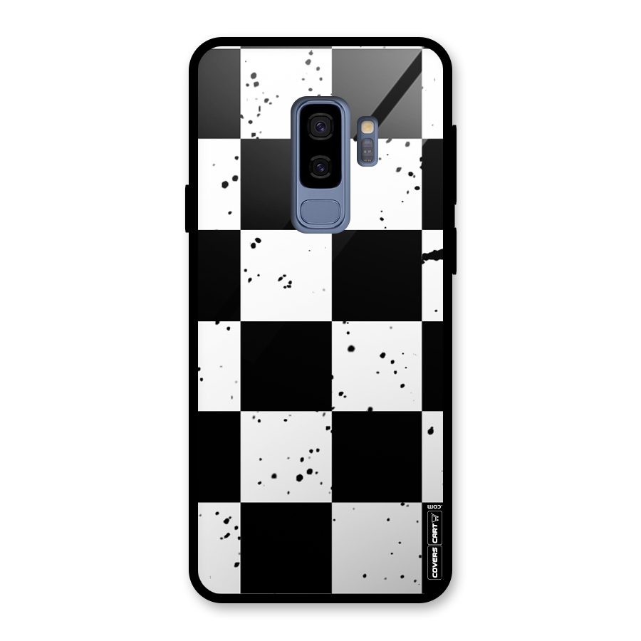 Check Mate Glass Back Case for Galaxy S9 Plus
