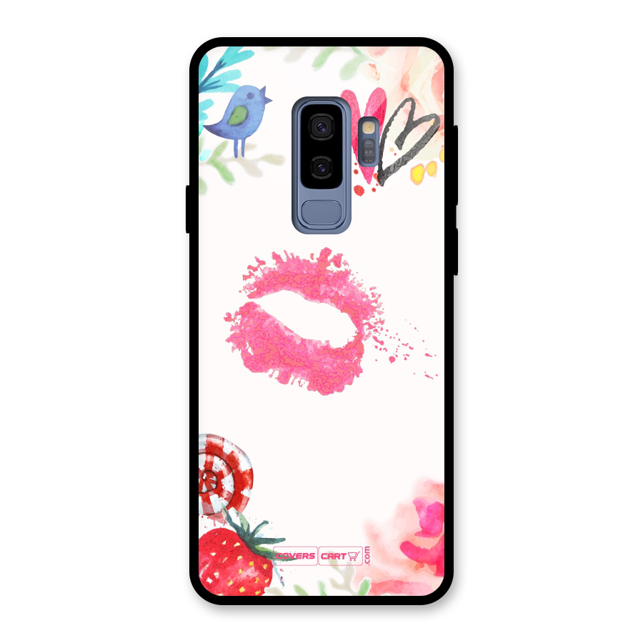 Chirpy Glass Back Case for Galaxy S9 Plus