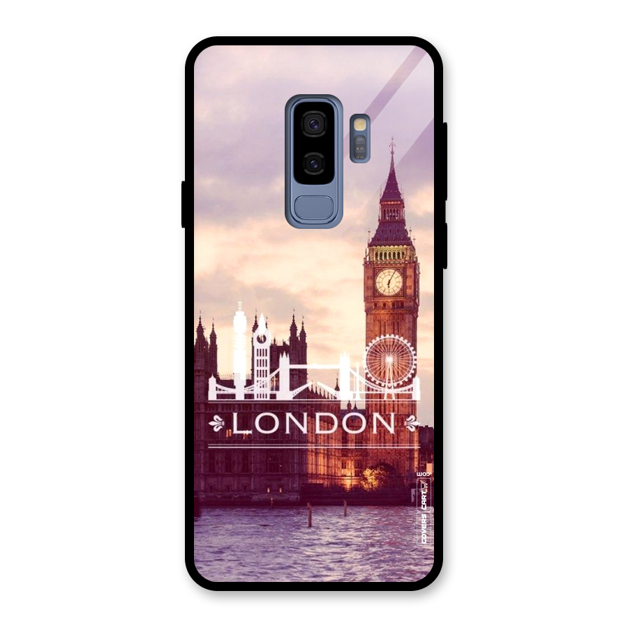 City Tower Glass Back Case for Galaxy S9 Plus