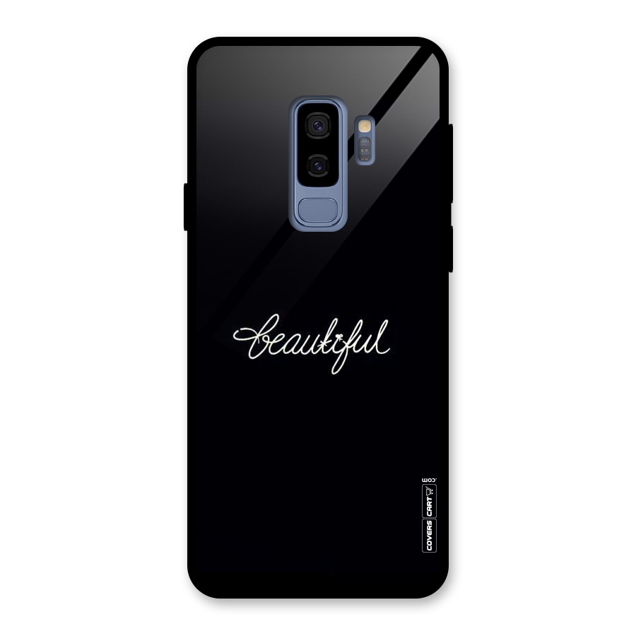 Classic Beautiful Glass Back Case for Galaxy S9 Plus