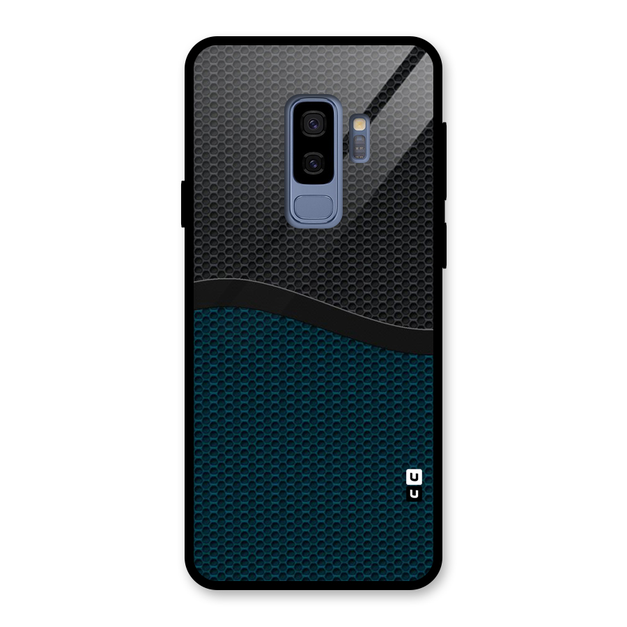 Classy Rugged Bicolor Glass Back Case for Galaxy S9 Plus