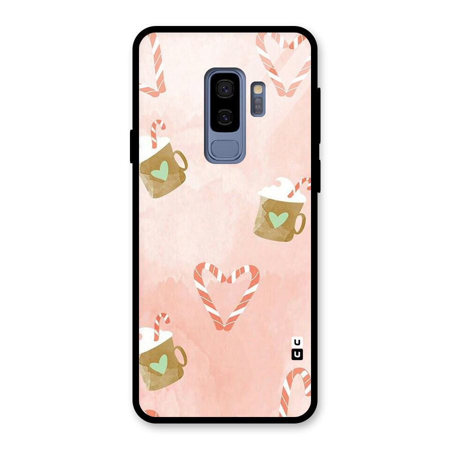 Coffee And Candies Glass Back Case for Galaxy S9 Plus