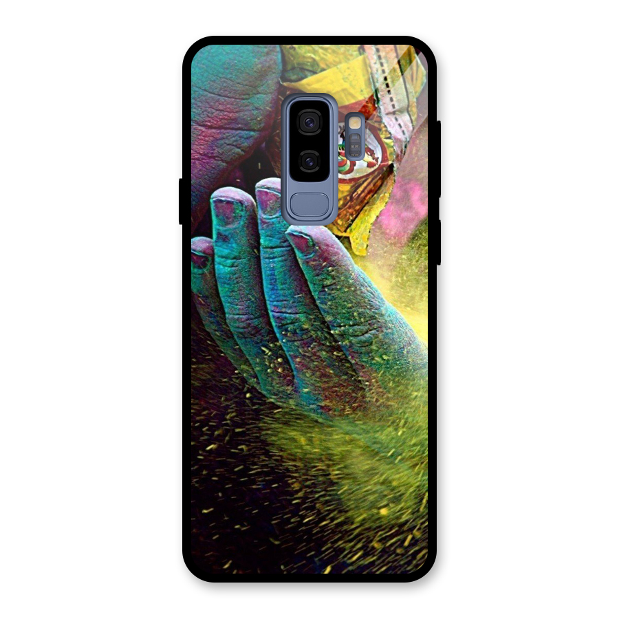 Colours Glass Back Case for Galaxy S9 Plus