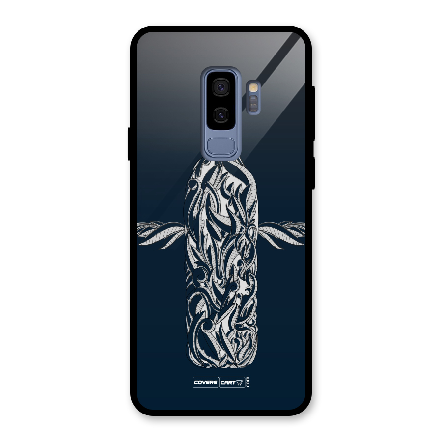 Creative Bottle Glass Back Case for Galaxy S9 Plus