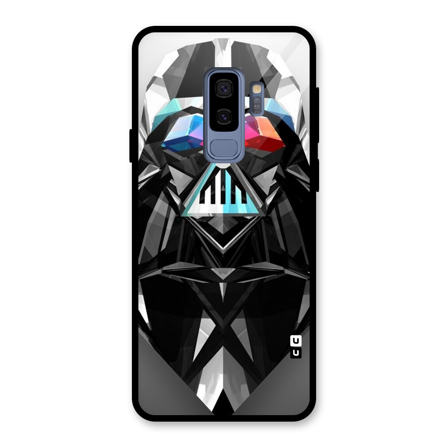 Crystal Robot Glass Back Case for Galaxy S9 Plus