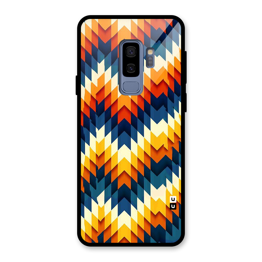 Delightful Design Glass Back Case for Galaxy S9 Plus
