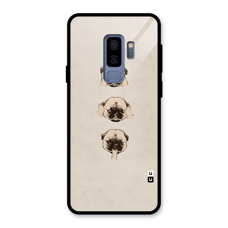 Doggo Moods Glass Back Case for Galaxy S9 Plus