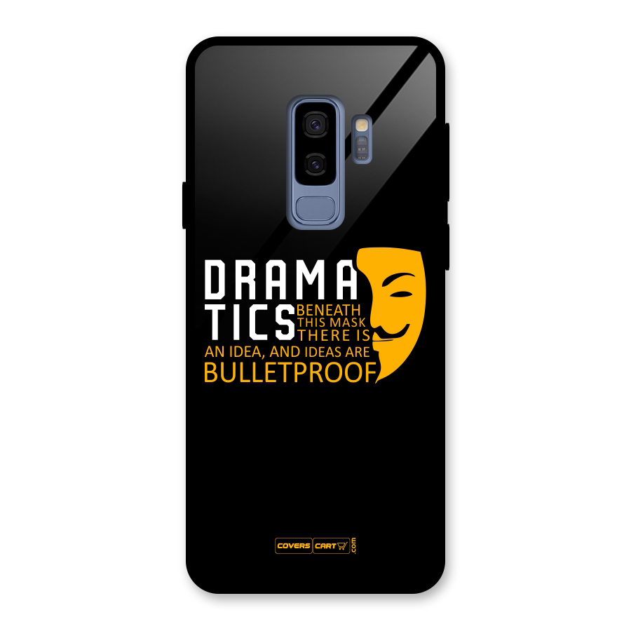 Dramatics Glass Back Case for Galaxy S9 Plus