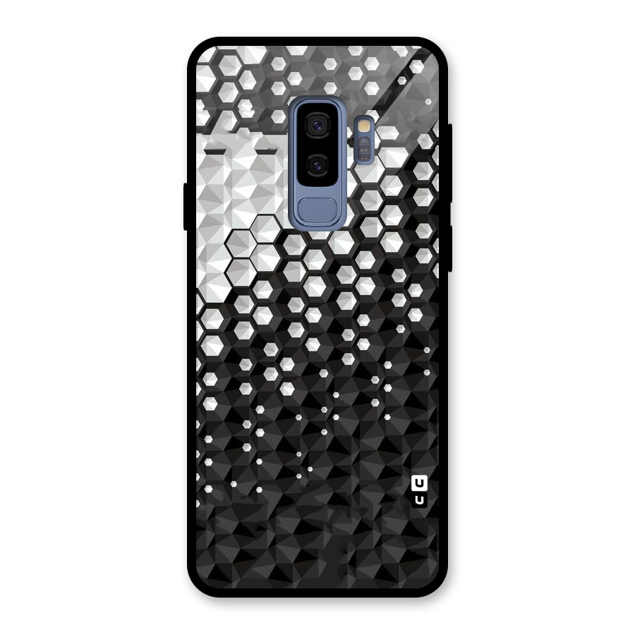Elite Hexagonal Glass Back Case for Galaxy S9 Plus