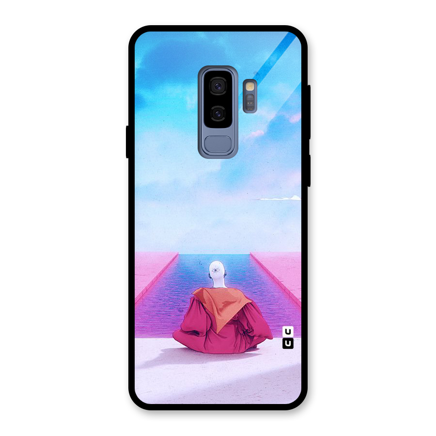 Eye Art Glass Back Case for Galaxy S9 Plus