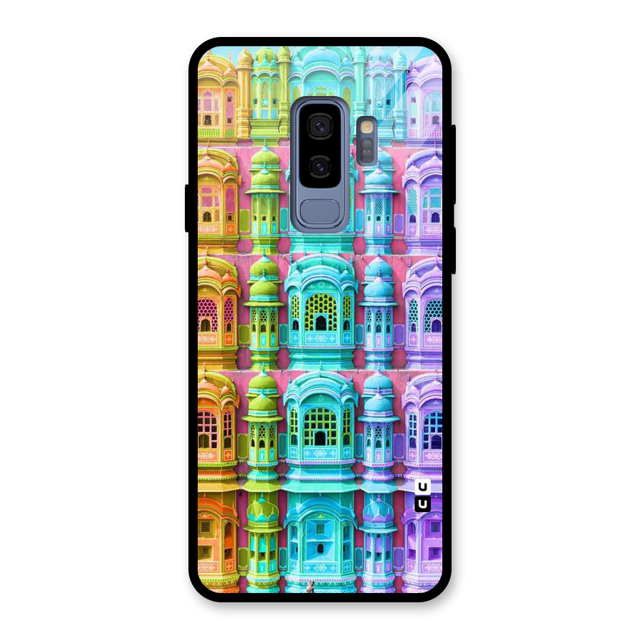 Fancy Architecture Glass Back Case for Galaxy S9 Plus