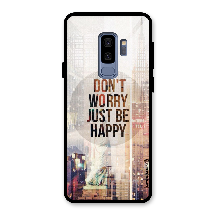 Feel Lively Glass Back Case for Galaxy S9 Plus