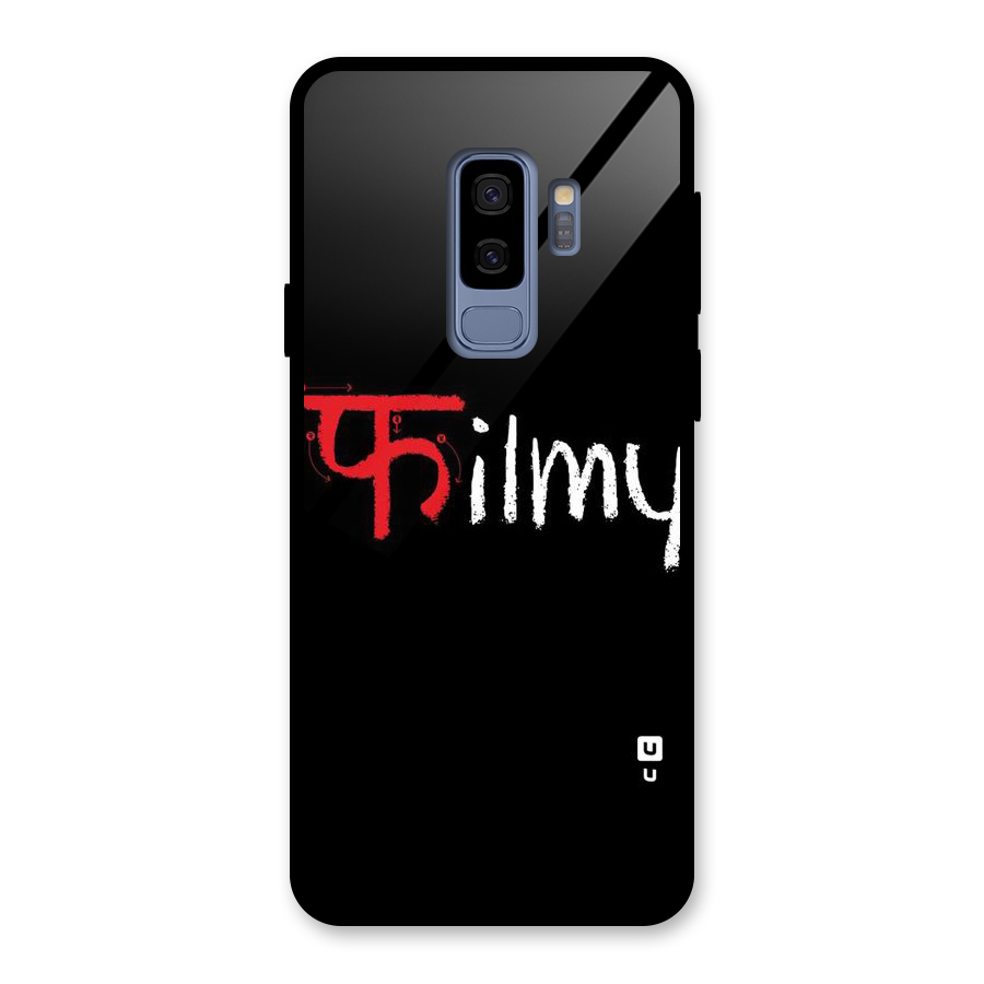Filmy Glass Back Case for Galaxy S9 Plus