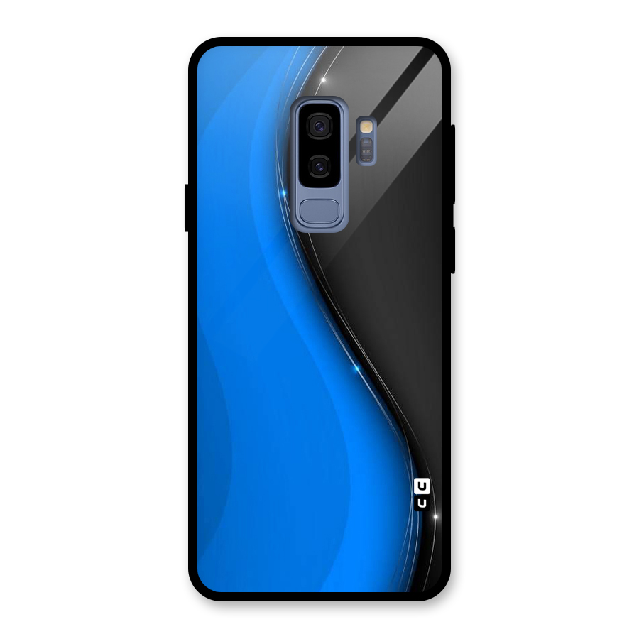 Flowing Colors Glass Back Case for Galaxy S9 Plus