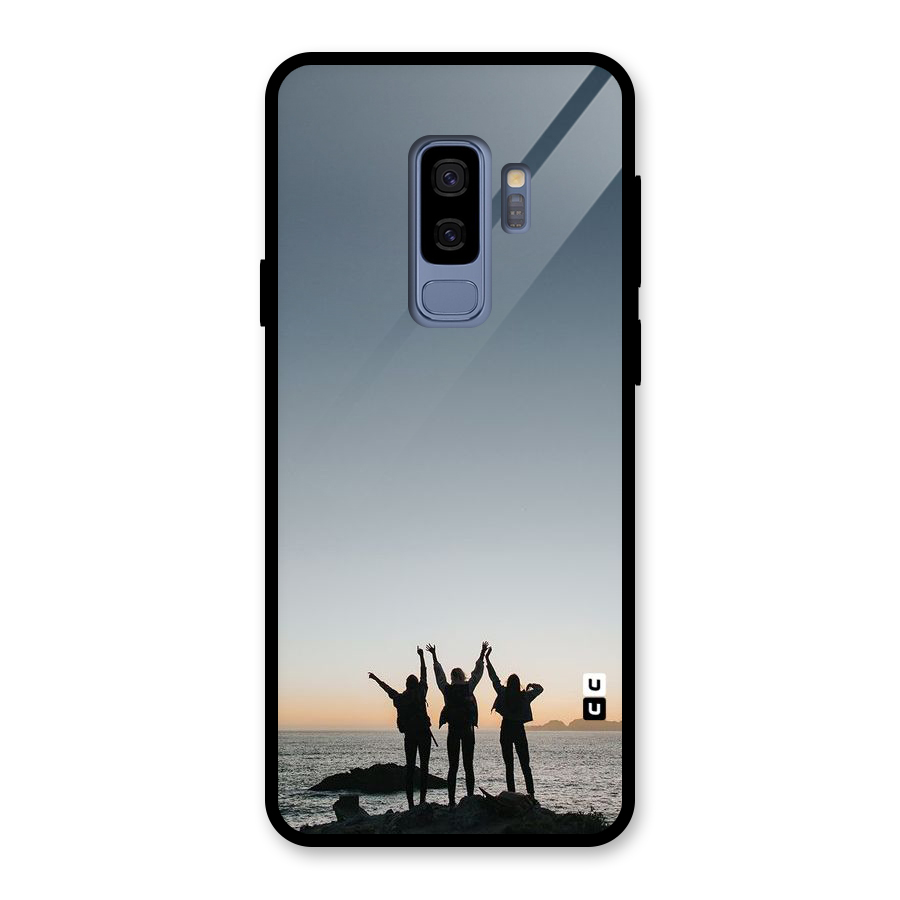 Friendship Glass Back Case for Galaxy S9 Plus