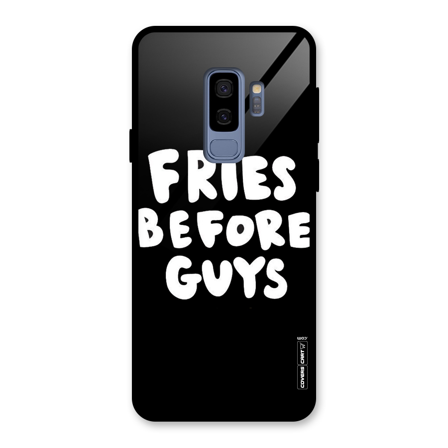 Fries Always Glass Back Case for Galaxy S9 Plus