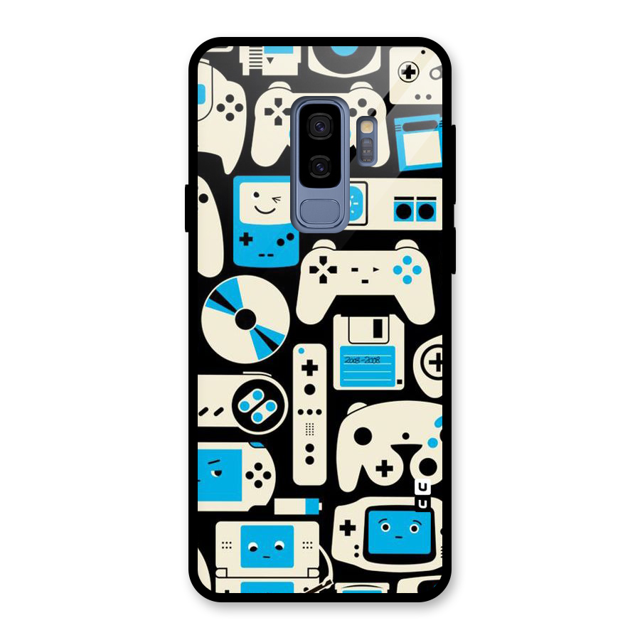 Gamers Glass Back Case for Galaxy S9 Plus