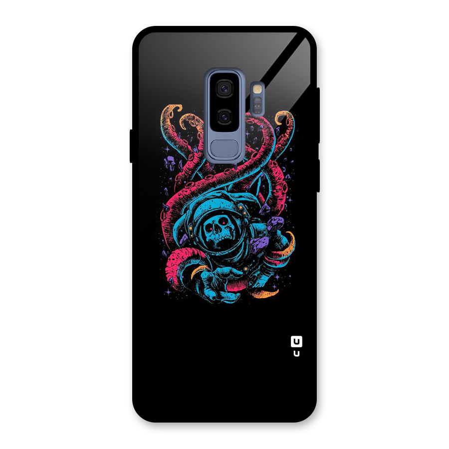 Ghost Tails Glass Back Case for Galaxy S9 Plus