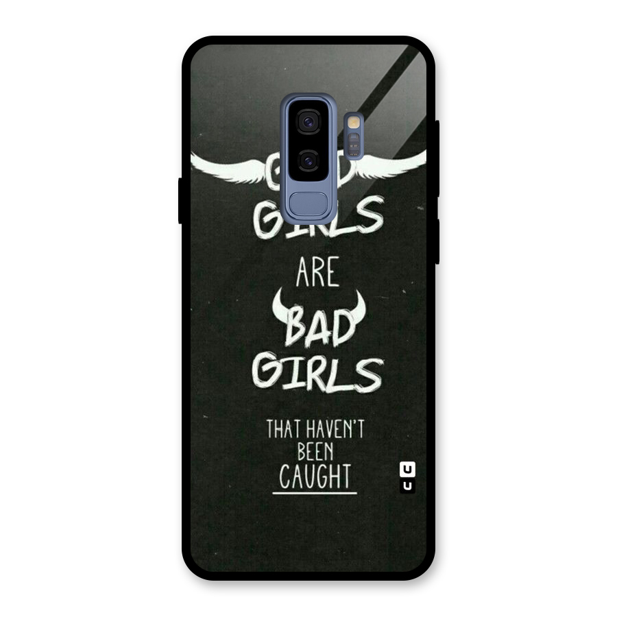 Good Bad Girls Glass Back Case for Galaxy S9 Plus
