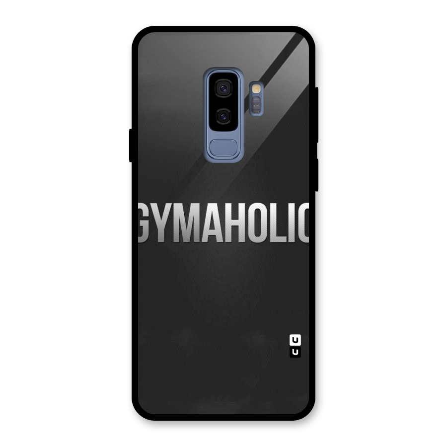 Gymaholic Glass Back Case for Galaxy S9 Plus