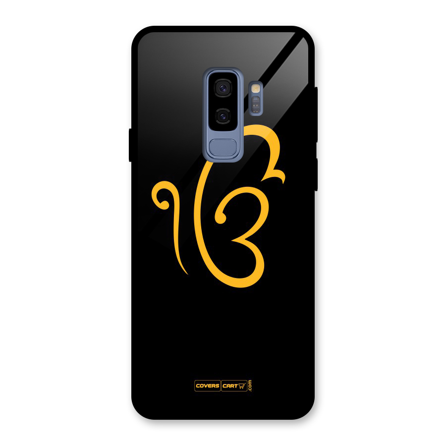 Ik Onkar Glass Back Case for Galaxy S9 Plus