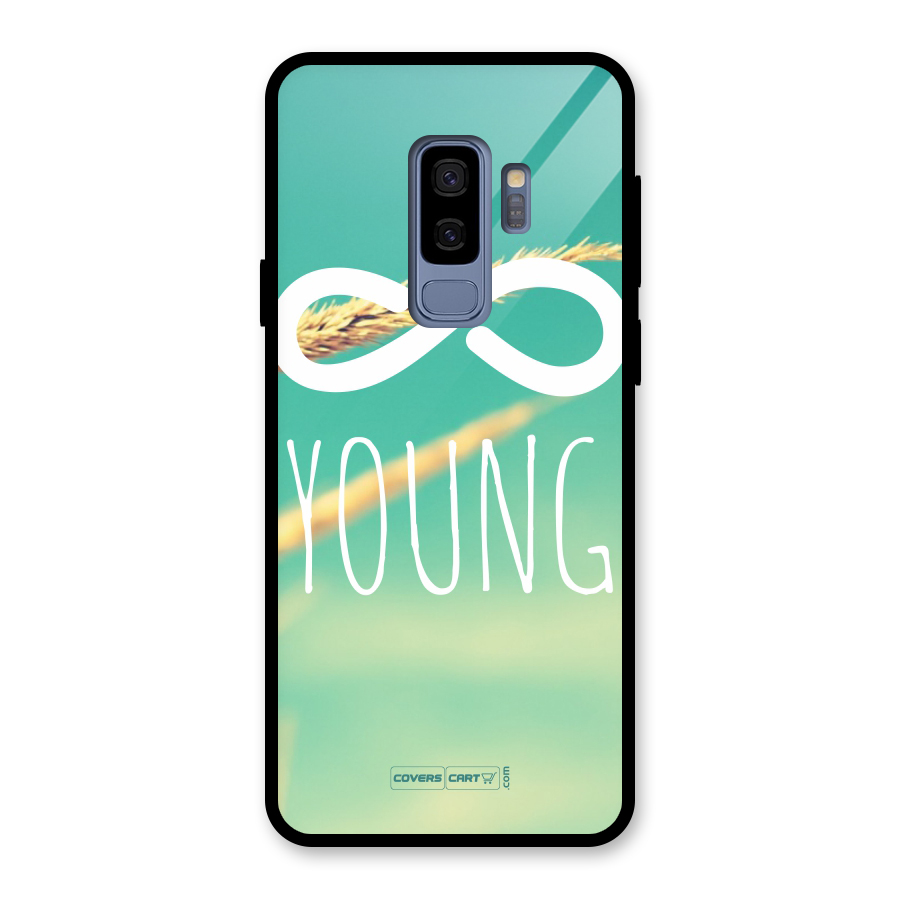Infinity Young Glass Back Case for Galaxy S9 Plus