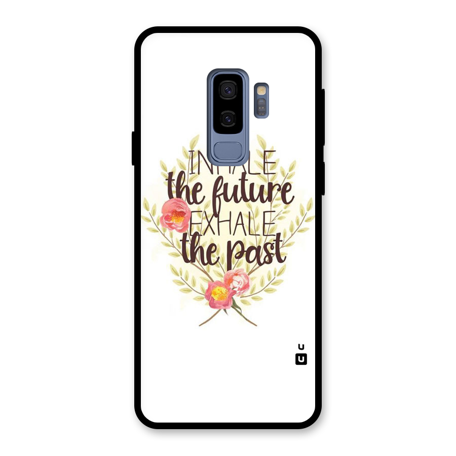 Inhale Future Glass Back Case for Galaxy S9 Plus
