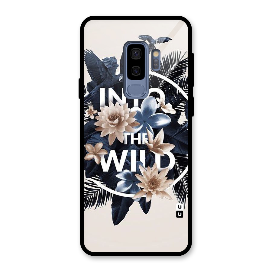 Into The Wild Blue Glass Back Case for Galaxy S9 Plus