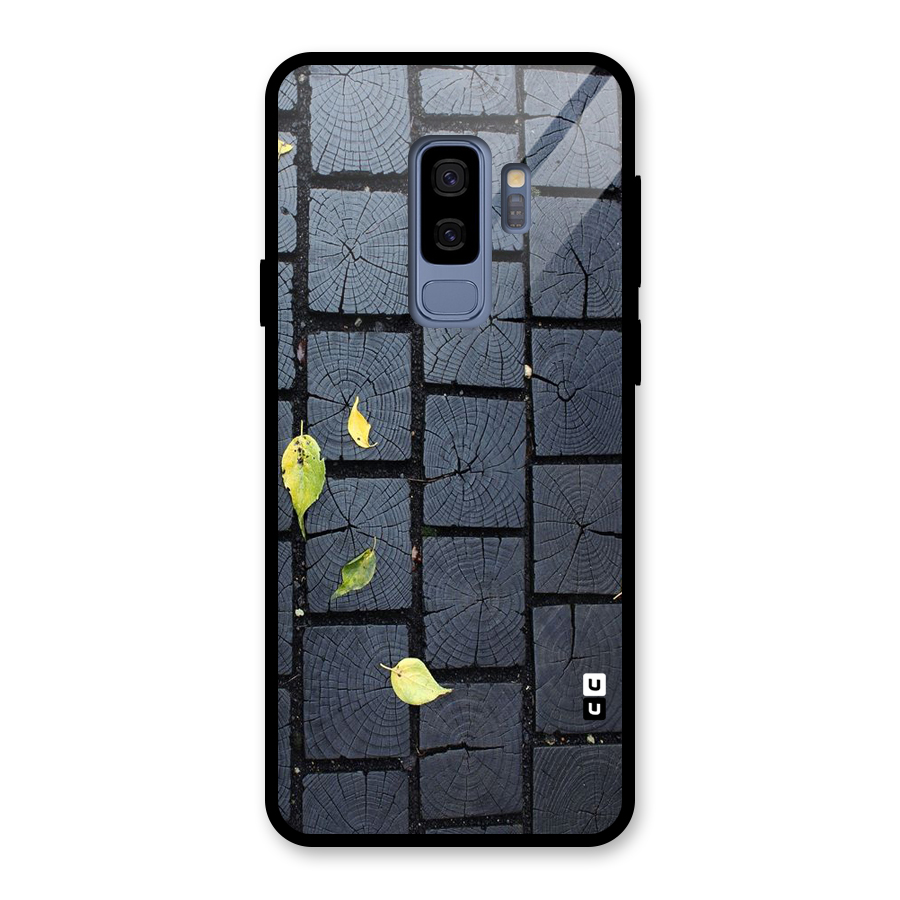 Leaf On Floor Glass Back Case for Galaxy S9 Plus