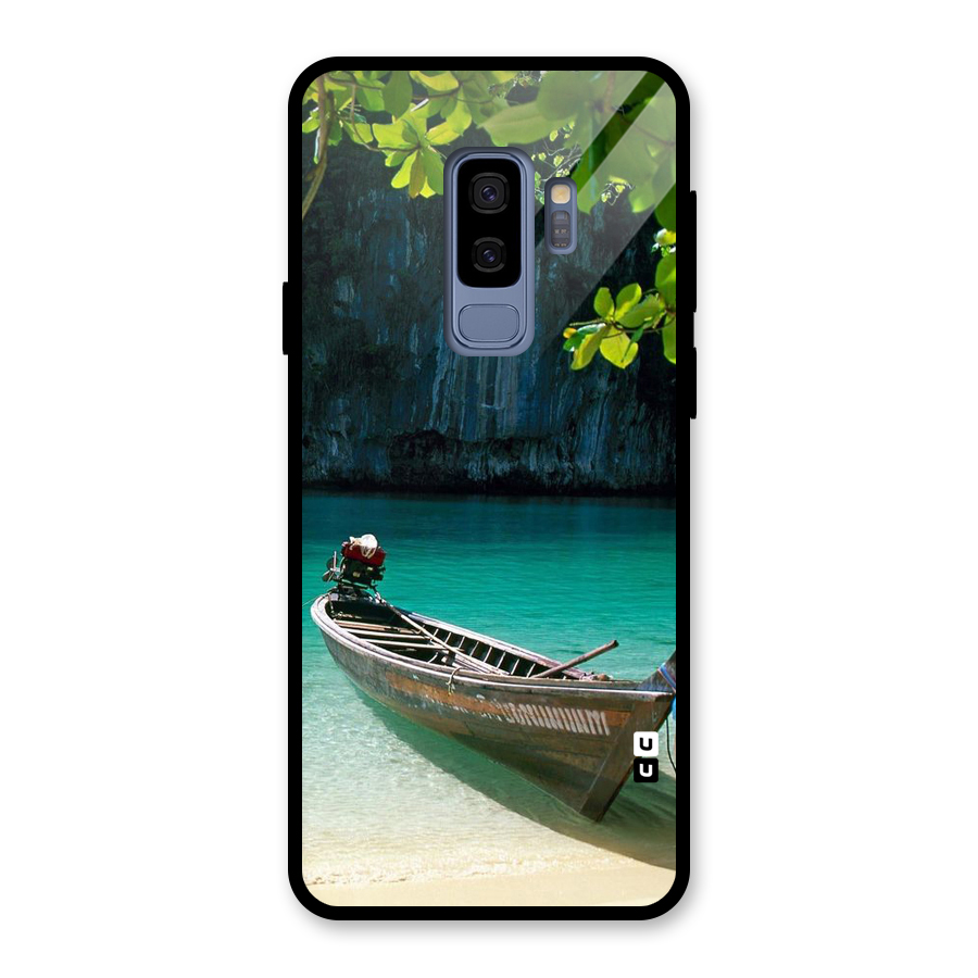Lets Cross Over Glass Back Case for Galaxy S9 Plus