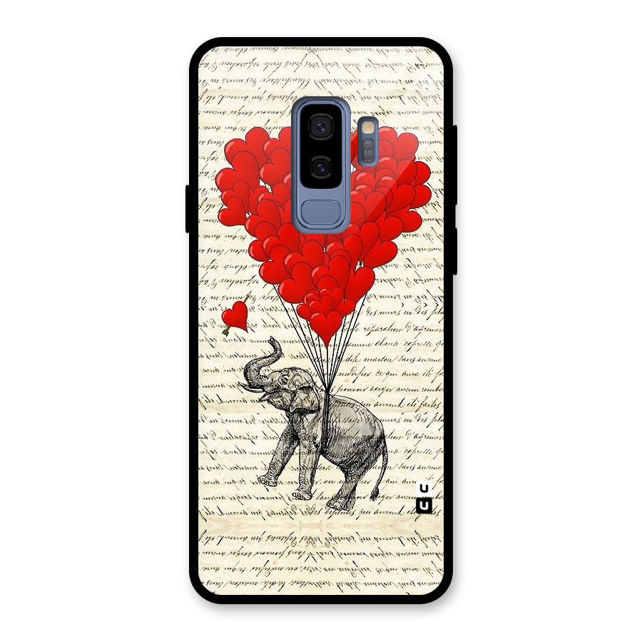Love Weight Glass Back Case for Galaxy S9 Plus