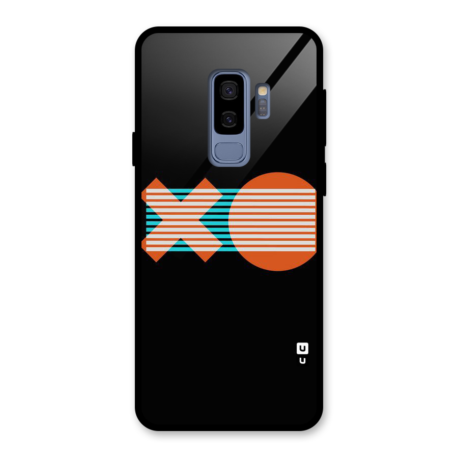 Minimal Art Glass Back Case for Galaxy S9 Plus