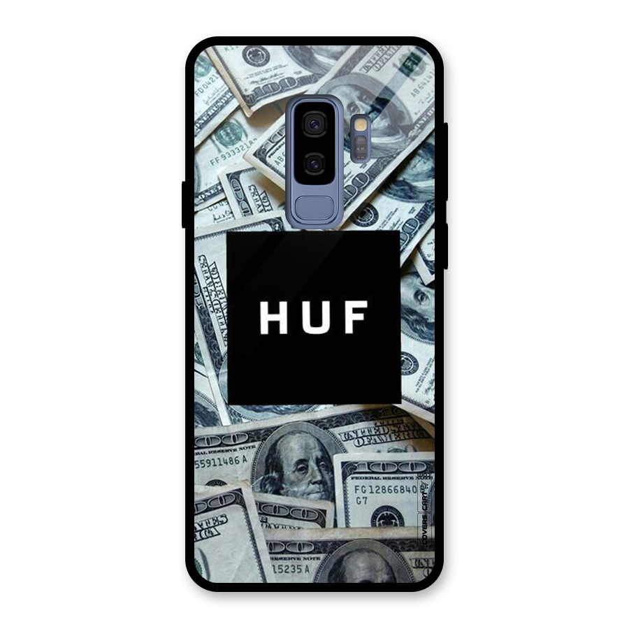 Money Life Glass Back Case for Galaxy S9 Plus