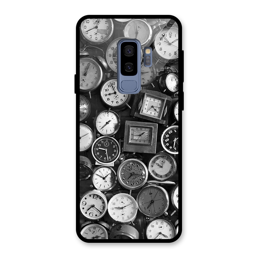Monochrome Collection Glass Back Case for Galaxy S9 Plus
