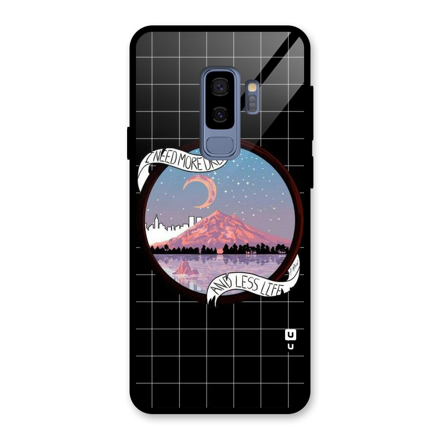 More Dreams Glass Back Case for Galaxy S9 Plus