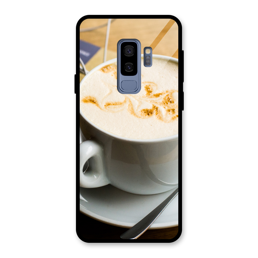 Morning Coffee Glass Back Case for Galaxy S9 Plus