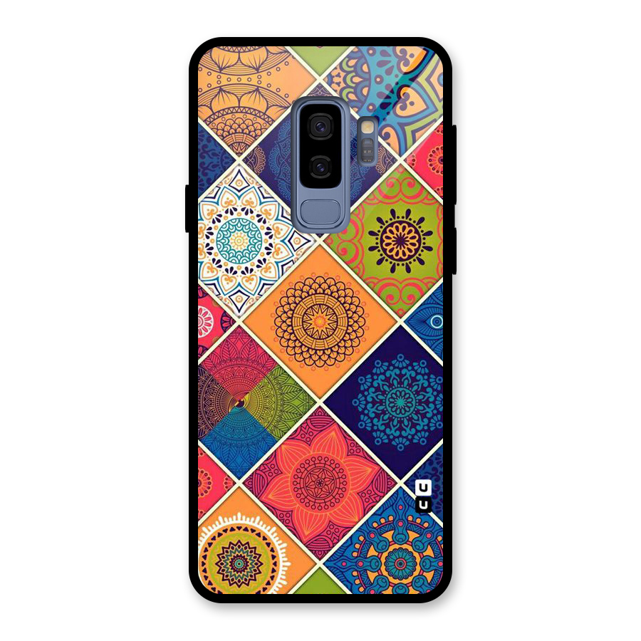 Multi Designs Glass Back Case for Galaxy S9 Plus