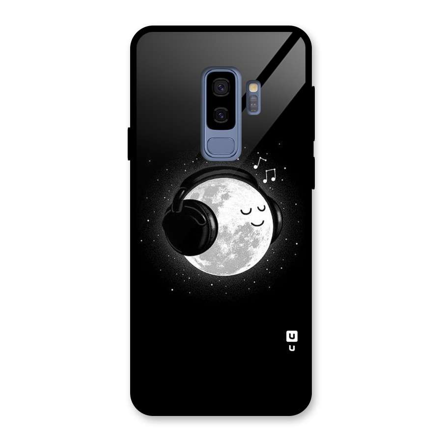 Music World Enjoying Glass Back Case for Galaxy S9 Plus