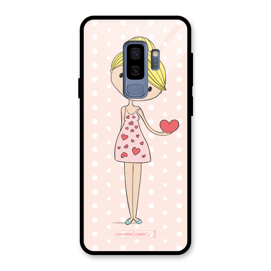 My Innocent Heart Glass Back Case for Galaxy S9 Plus