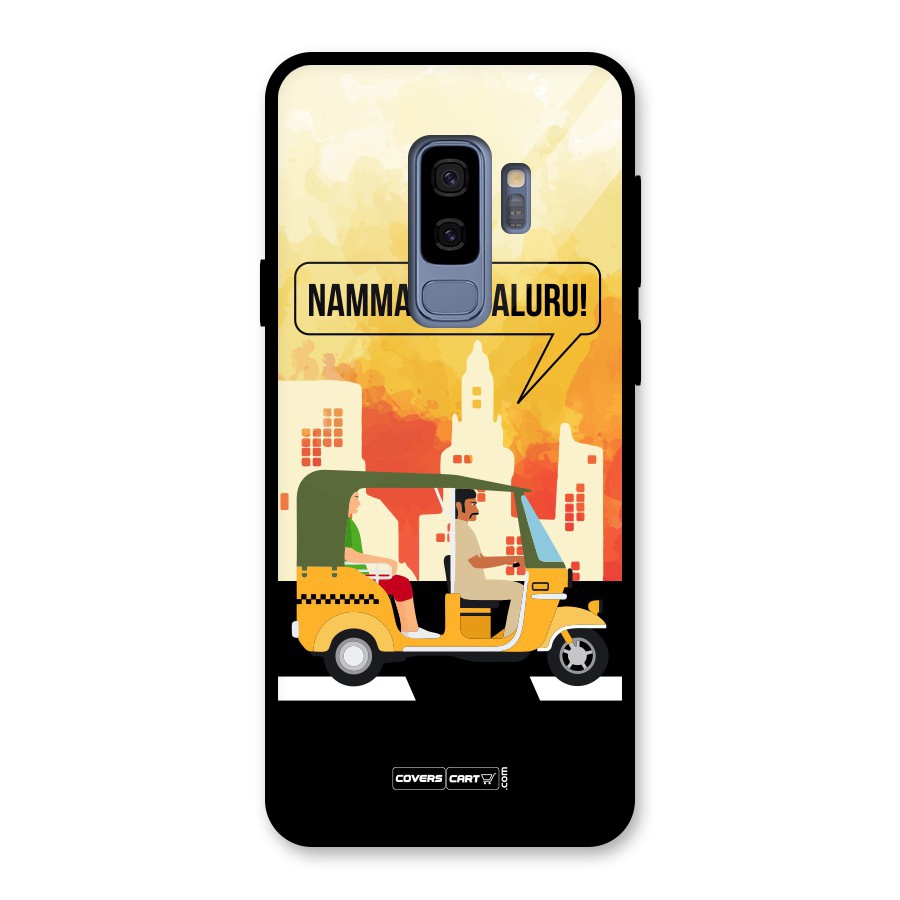 Namma Bengaluru Glass Back Case for Galaxy S9 Plus