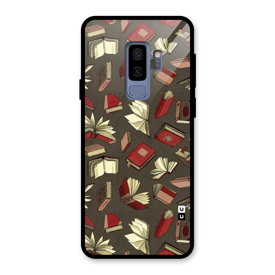 Nerd Head Glass Back Case for Galaxy S9 Plus