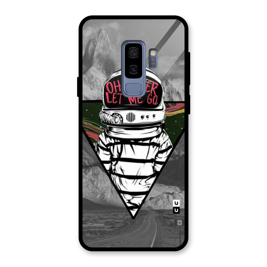 Never Let Me Go Glass Back Case for Galaxy S9 Plus