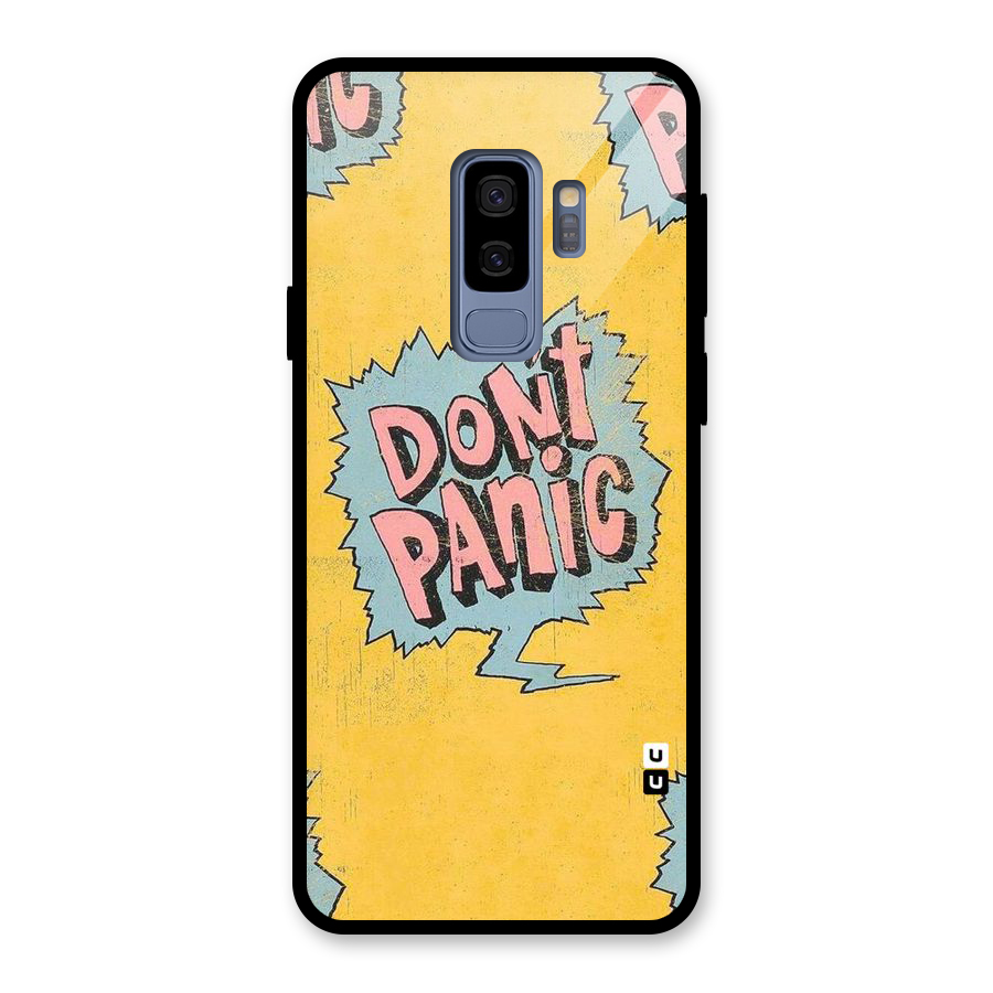 No Panic Glass Back Case for Galaxy S9 Plus