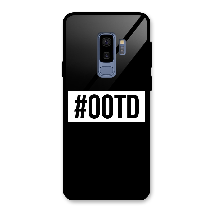 OOTD Glass Back Case for Galaxy S9 Plus