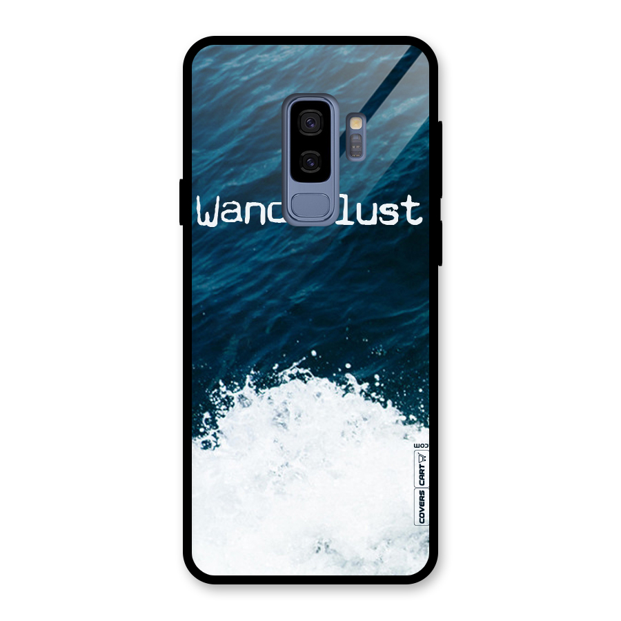 Ocean Wanderlust Glass Back Case for Galaxy S9 Plus