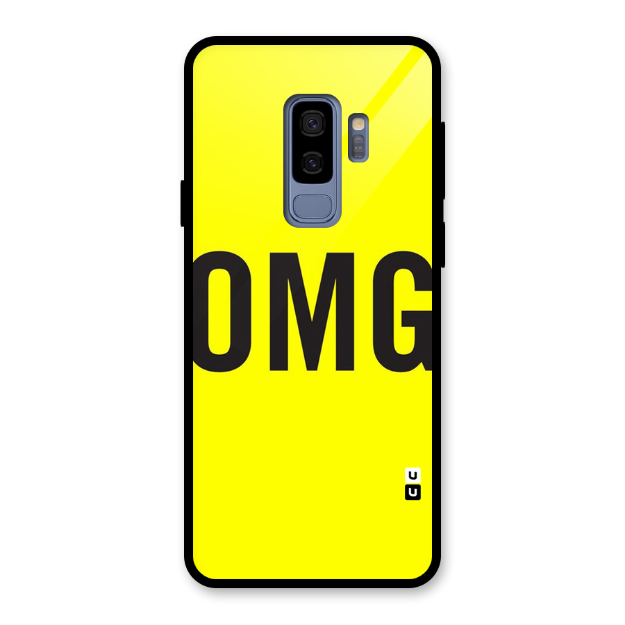 Oh My God Glass Back Case for Galaxy S9 Plus
