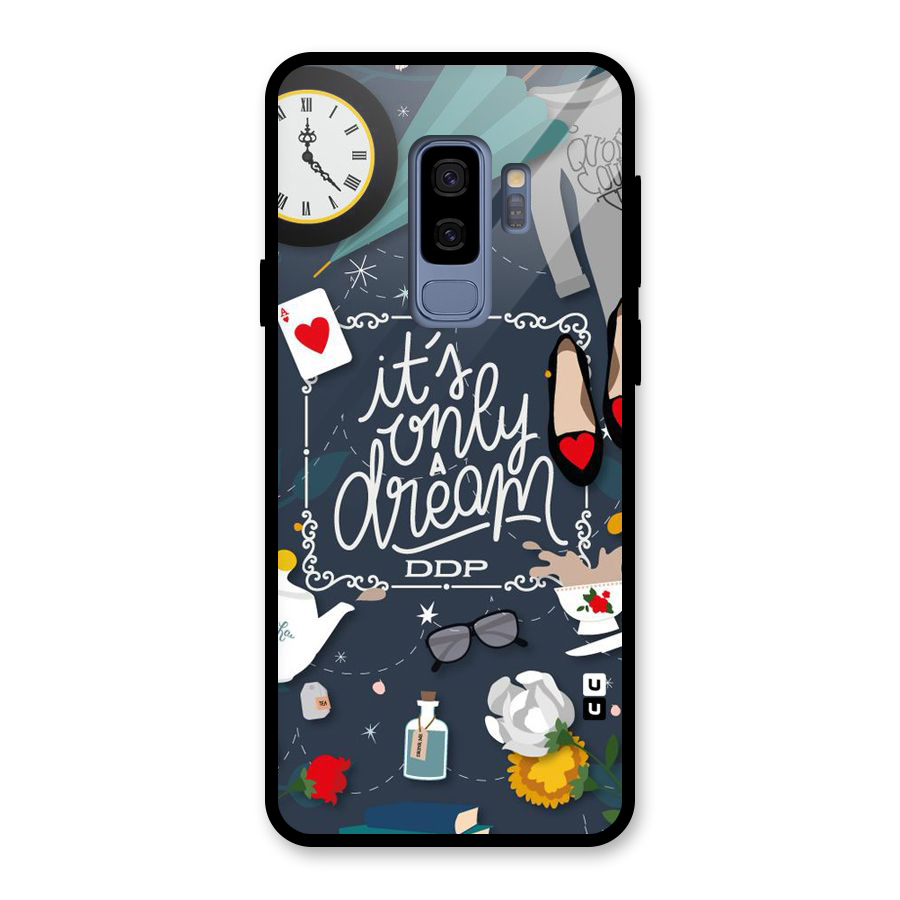 Only A Dream Glass Back Case for Galaxy S9 Plus