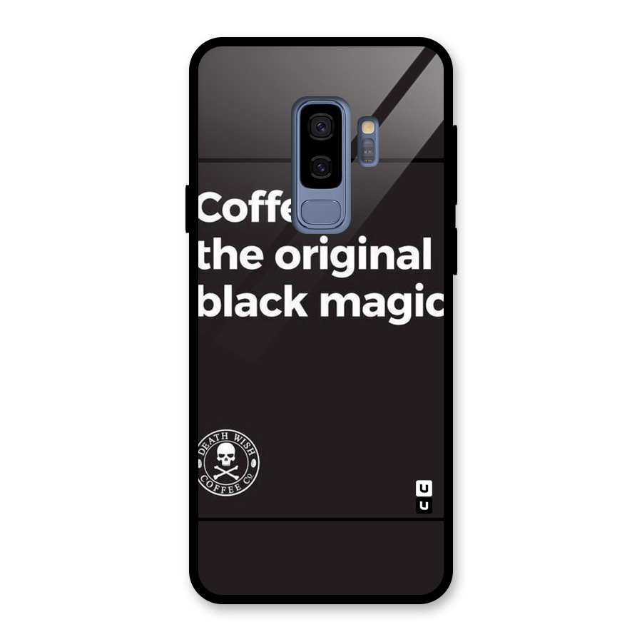 Original Black Magic Glass Back Case for Galaxy S9 Plus