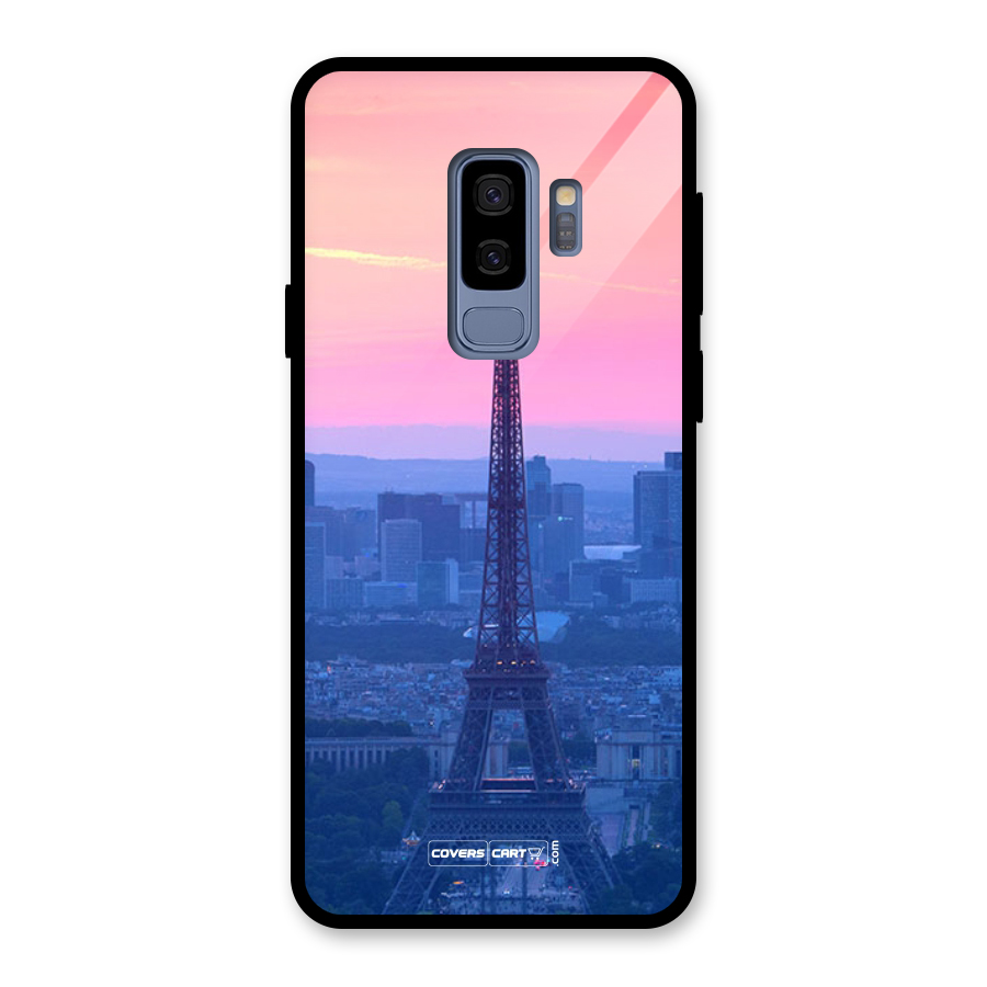 Paris Tower Glass Back Case for Galaxy S9 Plus